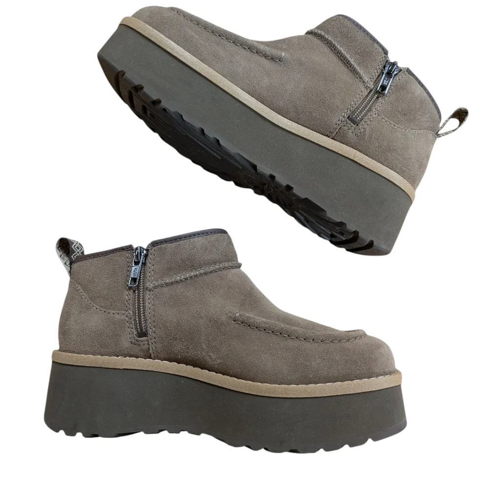 UGG Brown Ankle Boots - Picture 6 of 11